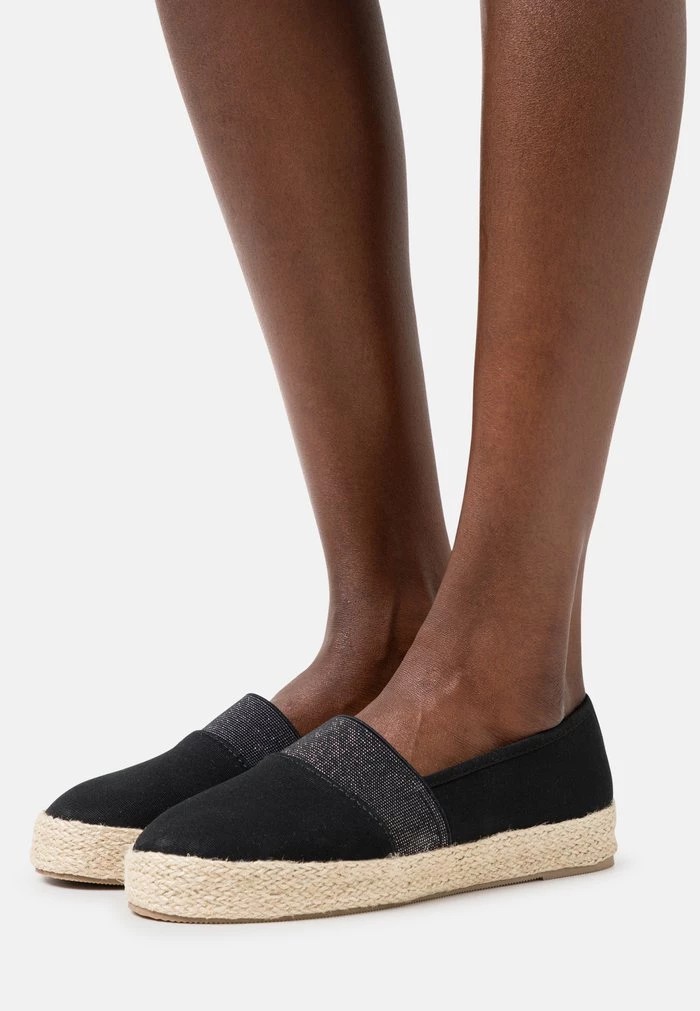 Chaussure Basse ANNA FIELD Anna Field Espadrilles Noir Femme | LWZ-0736896